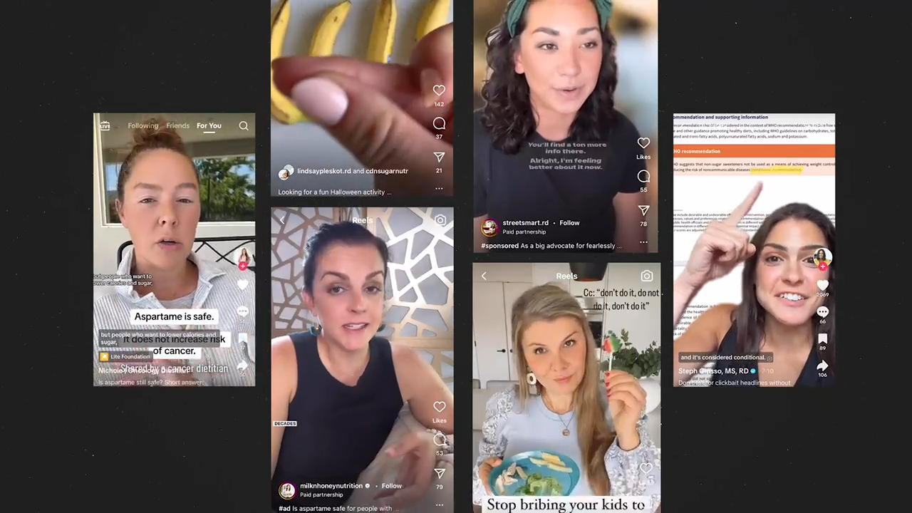 Dietitian influencers